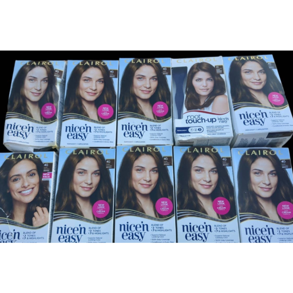10 clairol 4g dark golden brown hair color dye #1146